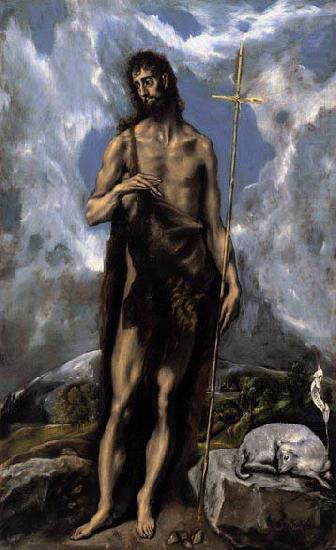 El Greco St. John the Baptist china oil painting image